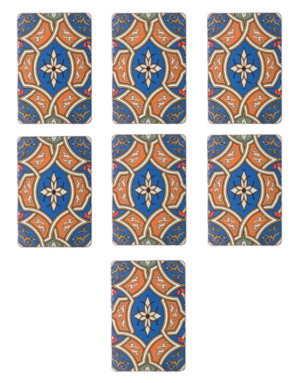 stesura di tarocchi dell'amore in un consulto di cartomanzia